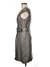 Muse Metallic Gray Casual Dress Size 8 - photo 5