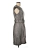 Muse Metallic Gray Casual Dress Size 8 - photo 4