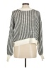 Unbranded 100% Acrylic Houndstooth Ivory Gray Pullover Sweater Size M - photo 2