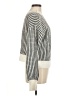 Unbranded 100% Acrylic Houndstooth Ivory Gray Pullover Sweater Size M - photo 4