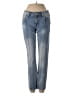 Lucky Brand Hearts Blue Jeans Size 2 - photo 1
