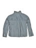 Zara 100% Polyester Solid Gray Long Sleeve Button-Down Shirt Size 8 - 9 - photo 2
