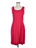 Eddie Bauer Solid Red Casual Dress Size M - photo 1