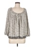 Eri + Ali Gray 3/4 Sleeve Blouse Size M - photo 1