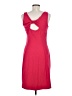 Eddie Bauer Solid Red Casual Dress Size M - photo 2