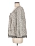 Eri + Ali Gray 3/4 Sleeve Blouse Size M - photo 5