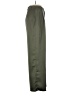 Kourt 100% Polyester Solid Green Casual Pants Size M - photo 4