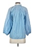 Cleobella Blue 3/4 Sleeve Blouse Size S - photo 2