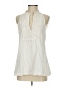 BCBGMAXAZRIA Ivory Sleeveless Blouse Size S - photo 1