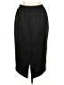 J.Crew 100% Polyester Solid Black Formal Skirt Size 14 - photo 2