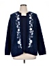 C.D. Daniels Blue Cardigan Size 1X - photo 1