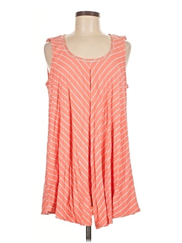 Nina Leonard Sleeveless Top (view 1)