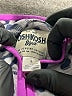OshKosh B'gosh 100% Polyester Animal Print Pink Track Jacket Size 8 - photo 3