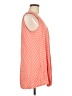 Nina Leonard Orange Sleeveless Top Size L - photo 4