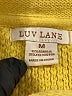 LUV LANE Yellow Pullover Sweater Size M - photo 7