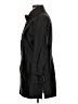 Carlisle 100% Silk Black Raincoat Size 10 - photo 5