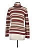 Talbots Stripes Burgundy Pullover Sweater Size M - photo 1