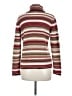 Talbots Stripes Burgundy Pullover Sweater Size M - photo 2