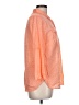 Studio Works Orange 3/4 Sleeve Button-Down Shirt Size L - photo 4