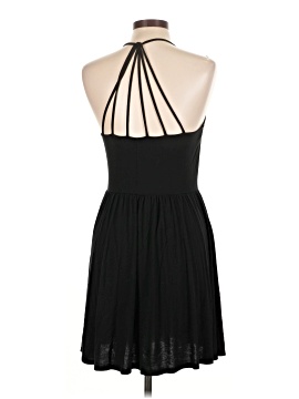 aubrey black wool knitted cardigan dress Brandon Maxwell