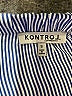 KONTROL Contemporary 100% Polyester Blue 3/4 Sleeve Blouse Size S - photo 7
