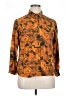 Assorted Brands 100% Viscose Floral Orange 3/4 Sleeve Blouse Size XL - photo 1