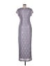 Connected Apparel Gray Cocktail Dress Size 8 - photo 2