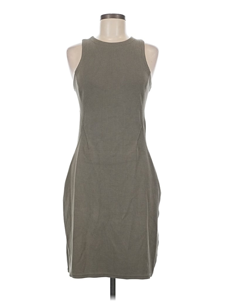Pre-owned Lululemon Athletica Casual Dress In Gray