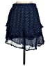 TRYB 100% Viscose Stars Blue Casual Skirt Size S - photo 2
