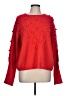 Newbury Kustom Hearts Red Pullover Sweater Size L - photo 1