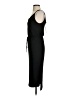 Capella Apparel Solid Black Casual Dress Size S - photo 5