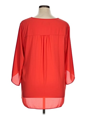 Karen Kane 3/4 Sleeve Blouse (view 2)