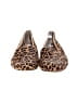 Lands' End Animal Print Tan Flats Size 8 - photo 2