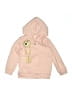 Unbranded 100% Polyester Pink Zip Up Hoodie Size 110 cm / US 5-6 - photo 1