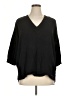 DKNY 100% Cotton Black Poncho Size XL - photo 1