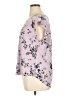 Elle Floral Purple Sleeveless T-Shirt Size XL - photo 5