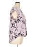 Elle Floral Purple Sleeveless T-Shirt Size XL - photo 4