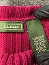 L.L.Bean 100% Cotton Burgundy Turtleneck Sweater Size Sm Reg - photo 7