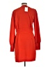 Pinko 100% Polyester Orange Casual Dress Size 10 - photo 2