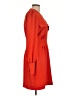 Pinko 100% Polyester Orange Casual Dress Size 10 - photo 4