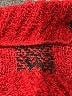 Unbranded Burgundy Poncho Size M (estimated) - photo 7