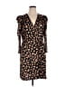 Assorted Brands Animal Print Brown Cocktail Dress Size XL - photo 1