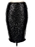 Anna-kaci 100% Polyester Black Formal Skirt Size L - photo 1