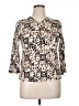 Rafaella 100% Cotton Ivory 3/4 Sleeve Blouse Size XL - photo 1