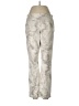 Ecru Print Ivory Casual Pants Size 6 - photo 1