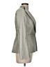 Kay Unger Metallic Silver Blazer Size 8 - photo 4