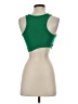 Shein Green Sleeveless T-Shirt Size 4 - photo 2