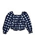 Crewcuts 100% Cotton Blue 3/4 Sleeve Blouse Size XS (kids) - photo 2