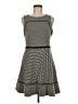 Oleg Cassini Houndstooth Gray Casual Dress Size 6 - photo 1