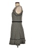Oleg Cassini Houndstooth Gray Casual Dress Size 6 - photo 5